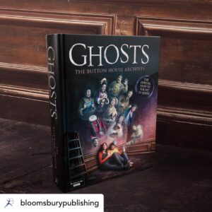 Martha Howe-Douglas Instagram - Cover reveal for our book “Ghosts: The Button House Archives” 👻 

Pre-order your copy today!

https://www.waterstones.com/book/ghosts-the-button-house-archives/mat-baynton/simon-farnaby/9781526669902