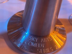 Martha Howe-Douglas Instagram - We were just happy to be out, but today turned out better than I even anticipated it to be…. #bbcghosts won Best Comedy at the Southbank Sky Arts Awards! 👻🤩🥳 Thank you to all our brilliant cast and crew and everyone that has taken our silly show to their hearts 🥰🥂