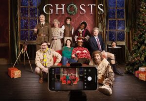 Martha Howe-Douglas Instagram - Iiiiiiiiit’s Chriiiiiistmassss! This year, join us for Christmas in Button House on actual Christmas Day! 7.25pm on @bbcone and @bbciplayer 🎅🏼🌲👻 #bbcghosts #ghosts