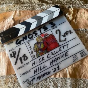 Martha Howe-Douglas Instagram - So that concludes Series 3! A huge Thank You from all of us at Button House for the love you give our show - it is so appreciated. And special mention to our brilliant #ghosts cast and crew - how lucky we are to have you! 🙏🏻👻 #bbcghosts