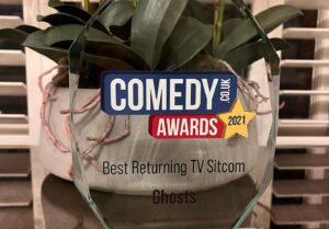 Martha Howe-Douglas Instagram - We were delighted to win the 
@britishcomedyguide award for Best Returning Sitcom 🏆 Thank you to everyone who voted for us! We’ll be back with more #bbcghosts later this year 🎉👻