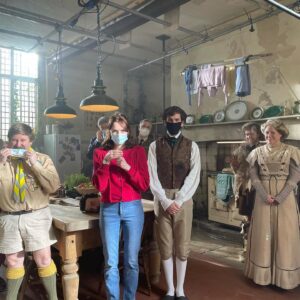 Martha Howe-Douglas Instagram - So that concludes Series 3! A huge Thank You from all of us at Button House for the love you give our show - it is so appreciated. And special mention to our brilliant #ghosts cast and crew - how lucky we are to have you! 🙏🏻👻 #bbcghosts
