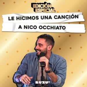 Martín Garabal Instagram - LE HICIMOS UNA CANCIÓN A @nicoocchiato 🎵

Un humilde homenaje para el que nos paga el sueldo, a ver si con esto lo aumenta.

#EdiciónEspecial Todos los martes y jueves de 21 a 23hs por @luzutv 💣