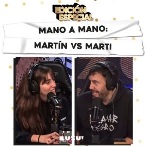 Martín Garabal Instagram - MANO A MANO: MARTÍN VS MARTI

Se sumó @martibenza a un mano a mano imperdible, la dupla que no sabíamos que necesitábamos.

#EdiciónEspecial Todos los martes y jueves de 21 a 23hs por @luzutv 💣