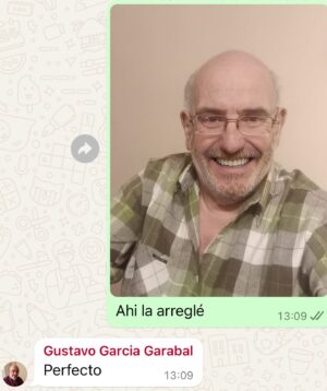 Martín Garabal Instagram - Que bolu!!! Te quiero @garabalgustavo