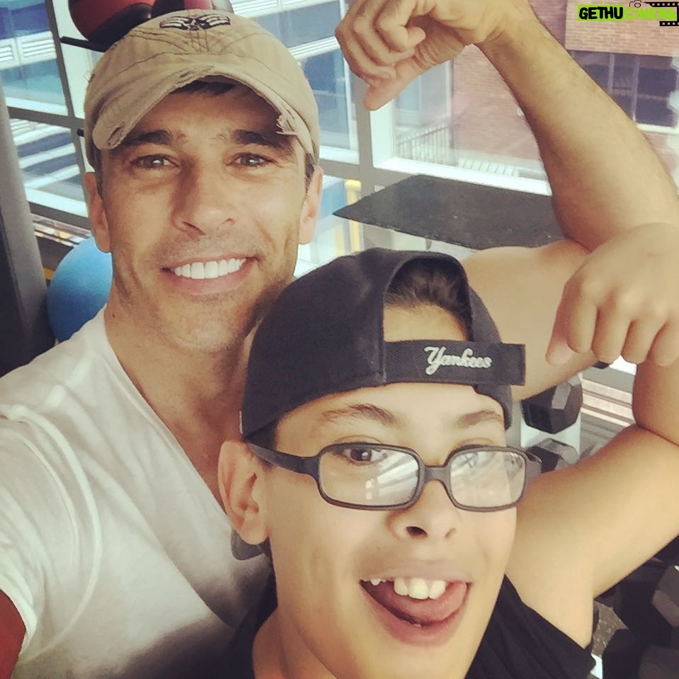 Martín Karpan - 5K Likes - Viernes de santo entrenamiento. El padre, el hijo y nuestro espíritu ✊🏼. @spinningcentergym #actitudspinning