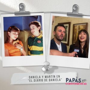 Martín Ricca Instagram - ¡Una dupla inolvidable en la pantalla! 🌟 @lalujans y @martinricca1 unieron su talento en “El diario de Daniela”, dejando huella en nuestros corazones con su actuación y carisma. ¿Recuerdas algún momento especial de esta entrañable pareja en la telenovela? 💖 pronto #PapásPorConveniencia #ProducciónRosyOcampo 📺