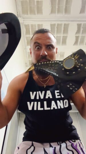 Martin Scurll Instagram - Forget devils, forget punks, it’s the mother fn VILLAIN! ☔️