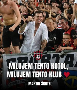 Martin Škrtel Instagram - JEDEN Z NÁS! ❤🖤

🔴⚫ Už o pár týždňov vychádza nový film o Škrťovi s názvom BUĎ, ALEBO

⚽️ Nenechaj si újsť veľkolepú predpremiéru priamo na našom štadióne. Lístky kúpiš na portáli maxiticket.

#MartinŠkrteľ #FCST #Spartak #Trnava #Škrťo #BuďAlebo