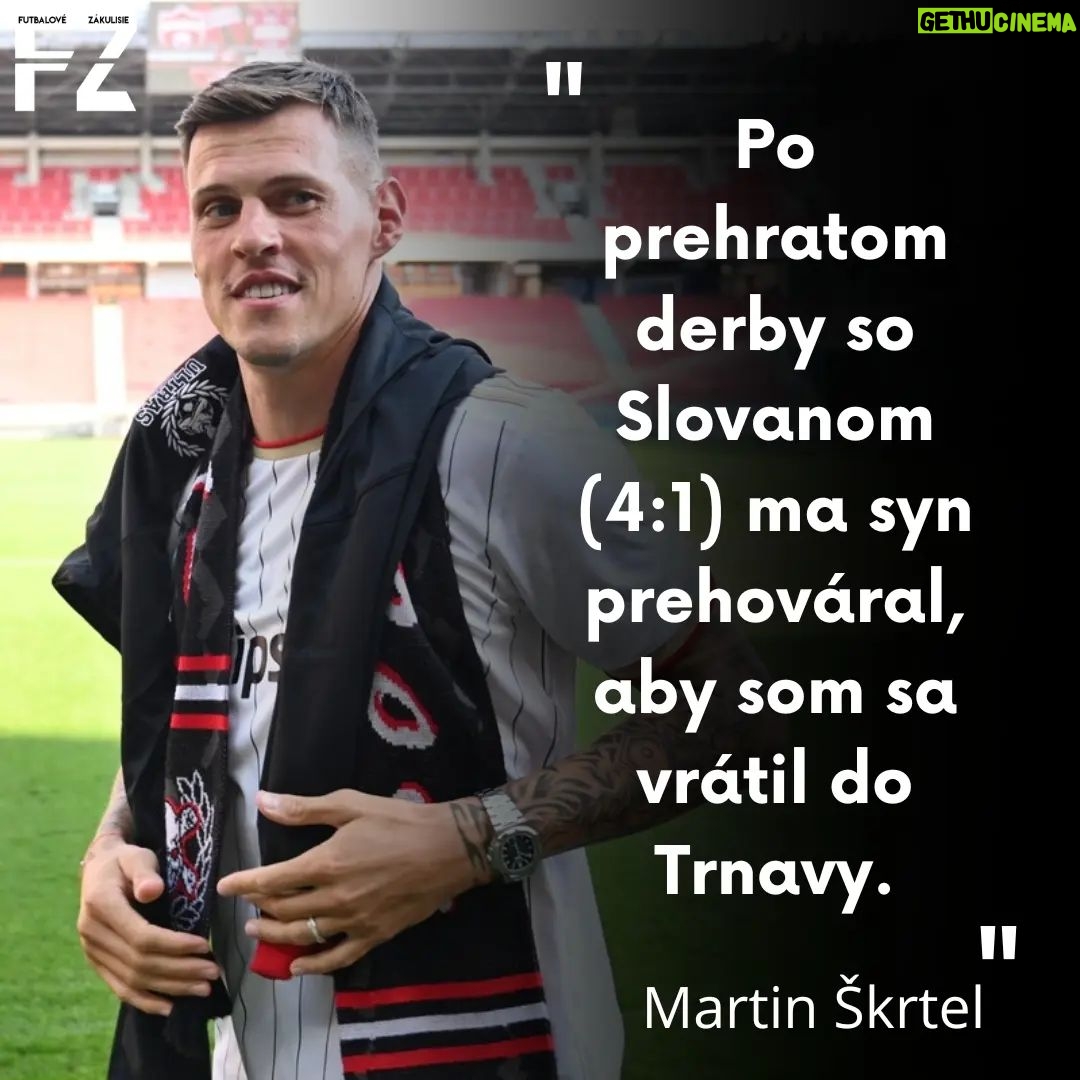Martin Škrtel - 3.3K Likes - Nastúpi Martin za Áčko Spartaka?
Legenda slovenského futbalu Martin Škrtel je stále hráčom Trnavy, ale od augusta 2022 je na hosťovaní v Ráztočne.
🎙️: @futbalovy_var