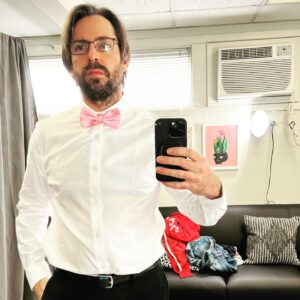 Martin Starr Instagram - Longest wardrobe fitting ever