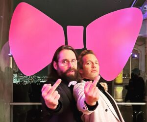 Martin Starr Instagram - What an insane premiere for Party Down Season 3!!! Nobody went swimming with the giant Party Down pool float but otherwise it was a total success.