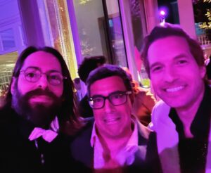 Martin Starr Instagram - What an insane premiere for Party Down Season 3!!! Nobody went swimming with the giant Party Down pool float but otherwise it was a total success.