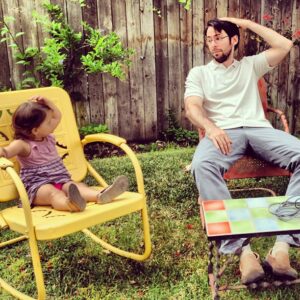 Martin Starr Instagram - Simon says touch your head