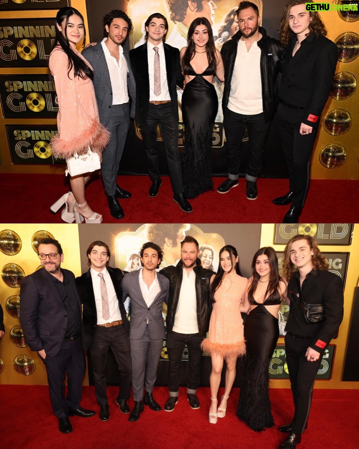 Martina Ortiz Luis - 1.8K Likes - EEEEEEKKK it’s ya girl’s first Hollywood red carpet!!!!!! 🌟 An amazing night celebrating the amazing talents of @spinninggoldmovie, & such a treat to experience it with my beautiful @veronathemusical castmates. 🤍💫 Spinning Gold hits theatres tomorrow. Check it out. 🎞️