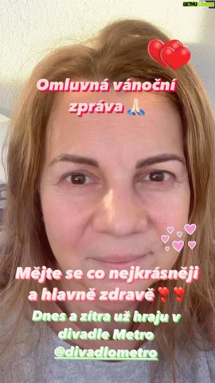 Martina Randová - 1.3K Likes - 🙏🏻❄️⛄️🕯️Děkuji za všechna přání k Vánocům. Omluvná zpráva za to,že jsem se neozvala a nebrala telefony, je tady natočená. Mějte se co nejkrásněji. 💁♀️💋 jen pro vás.