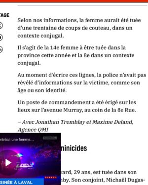 Martine Delvaux Instagram - #feminicides