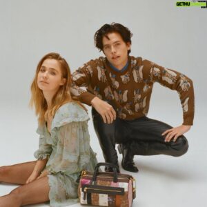 Marvin Matyka Instagram - Cole Sprouse x Haley Lu Richardson: The Photoshoot with #wonderland #magazine Directed by Marvin Matyka