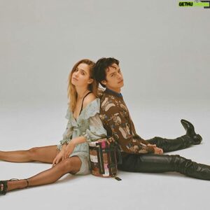 Marvin Matyka Instagram - Cole Sprouse x Haley Lu Richardson: The Photoshoot with #wonderland #magazine Directed by Marvin Matyka
