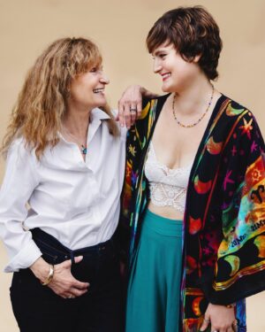 Mary Chieffo Instagram - @bethgrantactor & I had a magical, wonderful time being photographed and interviewed by @nolwencif for @july__mag and their special #unionstrong series. link in bio! 🖤🌈✨