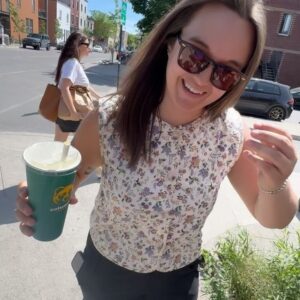 Marylène Gendron Instagram - Valérie Plante un dimanche à Montréal. 

Une femme qui profite du tour de l’île pour faire le tour de son île!