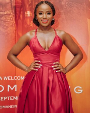 Masali Baduza Instagram - The @womankingmovie South African Premiere 🇿🇦 
I’m at a loss for words for how proud and grateful I am to have my first premiere at home be about this important story. 
To all the young black girls, especially those who see themselves in Fumbe - I want you to know you are worthy of everything your heart desires. Luv u loads ke sisi 🫶🏾 
Photography: @_rtcstudios 
Makeup & Hair: @enhance_yolook 
Jewellery: @baduza & @stridsters & @celine.r.beck 🫶🏾
Dress: @eufrasia_1 

YOU CAN WATCH THE WOMAN KING TODAY SOUTH AFRICAAAA 🍾
(also worth mentioning my red dress had pockets and honestly nothing else matters 💃🏾)