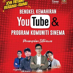 Mat Luthfi Instagram - Berkongsi pengalaman membangunkan platform personal @matluthfi90 dan platform company @mlstudiosmy. Terima kasih @finasmalaysia di atas jemputan dan gambar. Turut menjadi panel ialah @mrkokom, @ariffbahran dan @sofyank96.

So sekarang saya dah sama level dengan Will Smith la kan? 😂