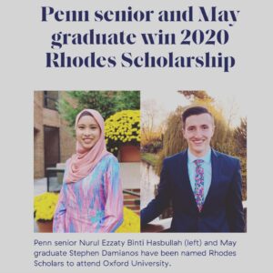 Mat Luthfi Instagram - Every now and then I make some effort to meet young Malaysian talents. Since we got a pretty veteran leadership, it’s nice to listen to new and fresh perspective from unconventional minds.

Congratulations Ezzaty for achieving the 2020 Rhodes Scholarship. Hope to see you in parliament soon (or outside parliament, just not on Christmas Eve when all cafes are closed lol).