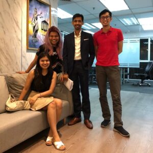Mat Luthfi Instagram - Visited @alanrazak’s new office with Dr. Helmi and Hajar. May his legal firm prosper and may his staffs last longer than his hair colour.