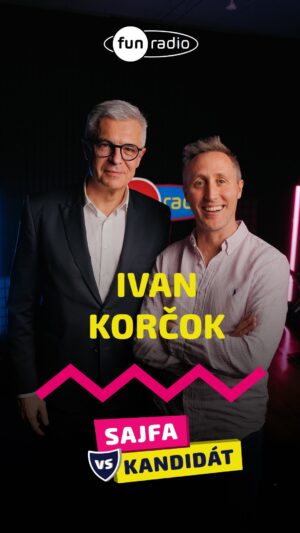 Matej Cifra Instagram - SAJFA vs. KANDIDÁT 2024 je tu!

Na rozhovor boli pozvaní traja kandidáti, ktorí v generálke volieb na funradio.sk skončili v hlasovaní na prvých troch miestach. Jedným z nich je kandidát na Prezidenta Slovenskej republiky Ivan Korčok.

Celý rozhovor s Ivanom Korčokom a @sajfa si pozrieš na našom YouTube. Link je v BIO. Rozhovory s vybranými prezidentskými kandidátmi si môžeš vypočuť 18. – 20. marca po 15:00 v špeciálnej rubrike popoludňajšej Sajfa šou.

#jasomfunradio #funradio #ivankorcok #sajfavskandidat