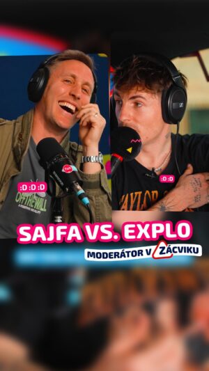 Matej Cifra Instagram - “Poškrab sa pod pazuchou a ovoňaj si prst!” 🤢😅 @expl0ited_ , náš nový moderátor v zácviku, sa vďaka Sajfovým zákerným úlohám poriadne zapotil. 😈😀 Celú časť Expl0itedovho krstu ohňom nájdeš v našom BIO. 🎤

Za možnosť točiť v super priestoroch ďakujeme @alto_real_estate 🙏

#jasomfunradio #moderatorvzacviku #exploited