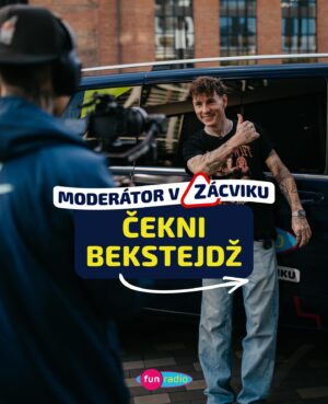 Matej Cifra Instagram - 👋 Zoznááámte sa! 👋 Toto je @expl0ited_ ,náš nový moderátor v zácviku. 🤩

Pripravili sme si pre neho krst ohňom. 🔥 Posadili sme ho do dodávky a poslali za ním respondentov, aby otestoval svoje moderátorské skilly. Do ucha však dostal tajné slúchadlo, 🎧 ktorým mu všetko sťažili jeho noví kolegovia - Sajfa, Junior a Marcel a Andrea. 😈 Čekni fotky zo šialene smiešneho bekstejdžu. 📷 1. časť, v ktorej si Expla fakt dosť podal Sajfa, nájdeš už teraz v BIO. Muhahááá 😆😆

Za možnosť točiť v super priestoroch ďakujeme @alto_real_estate 🙏

#jasomfunradio #moderatorvzacviku #expl0ited