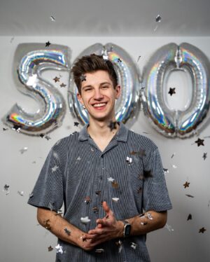 Mateusz Ciawłowski Instagram - Jest Was PÓŁ MILIONA na TikToku!! Dziękuję za wsparcie, niedługo nowa muza ❤️