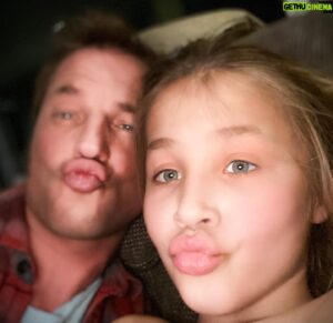 Mathias Coppens Instagram - Duck-Face daughter and daddy❤️