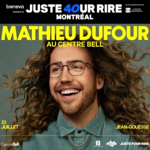 Mathieu Dufour Instagram - LA GANG JE VAIS FAIRE UN SHOW AU CENTRE BELL !!!🙄🔥

J’en reviens comme pas que je viens d’écrire ça. C’est complètement fou! C’est un peu un running gag qui dure depuis 2 ans et là c’est la réalité. JE CAPOTE 🕺🏼🎉 (pis en plus j’annonce ça la journée de ma fête, ÇA BRASSE)

❗️BILLETS EN VENTE LE 29 NOV. À 12H ❗️

photographe : @andreanne_gauthier 
stylisme : @girouxjoanick 
face&couèffe : @ana_cimpoia