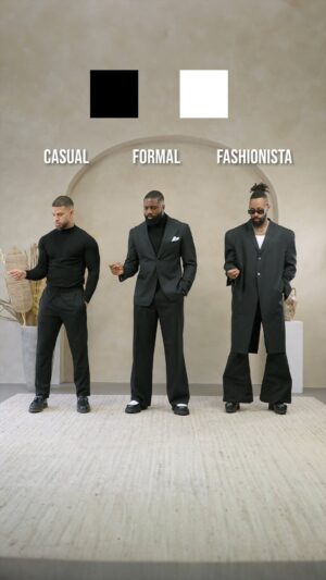 Mathieu Dufresne Instagram - 6 colour combos you should try - Which one is your style: Casual, Formal or Fashionista 🤔
——
6 combinaisons de couleurs que tu devrais essayer - Tu préfères quel style: Casual, Formal ou Fashionista 🤔

🎥 @kayalshooting
📍@archetypestudiomtl 

IB: @mrrlittle @treybryantstyle @queyoun

#menswear #mensfashion #colorcombo