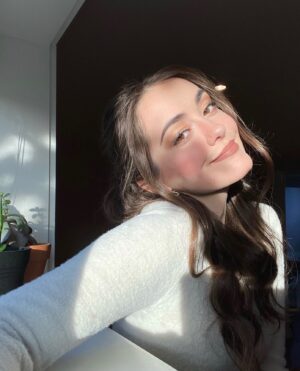 Matreya Fedor Instagram - Thanks for the goodies @luxecosmeticss! Feeling like a glowing goddess 🧚🏻‍♀️🌻