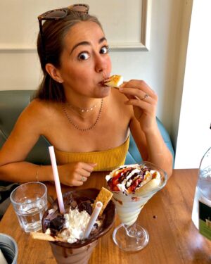 Matreya Fedor Instagram - Daydreaming about summer sundae lunches