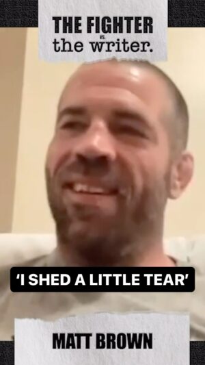 Matt Brown Instagram - Matt Brown recalls the emotions of calling matchmaker Sean Shelby to notify the UFC of his retirement plans.