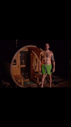Matt Brown Instagram - @redwoodoutdoorsco sauna work tonight killing the recovery game in here best thing I do for myself is use this sauna 3-4 times a week hit up redwood outdoors for your sauna and use code IMMORTAL250 to save! Thanks to @sleepymonkeyfilms for the awesome photos!