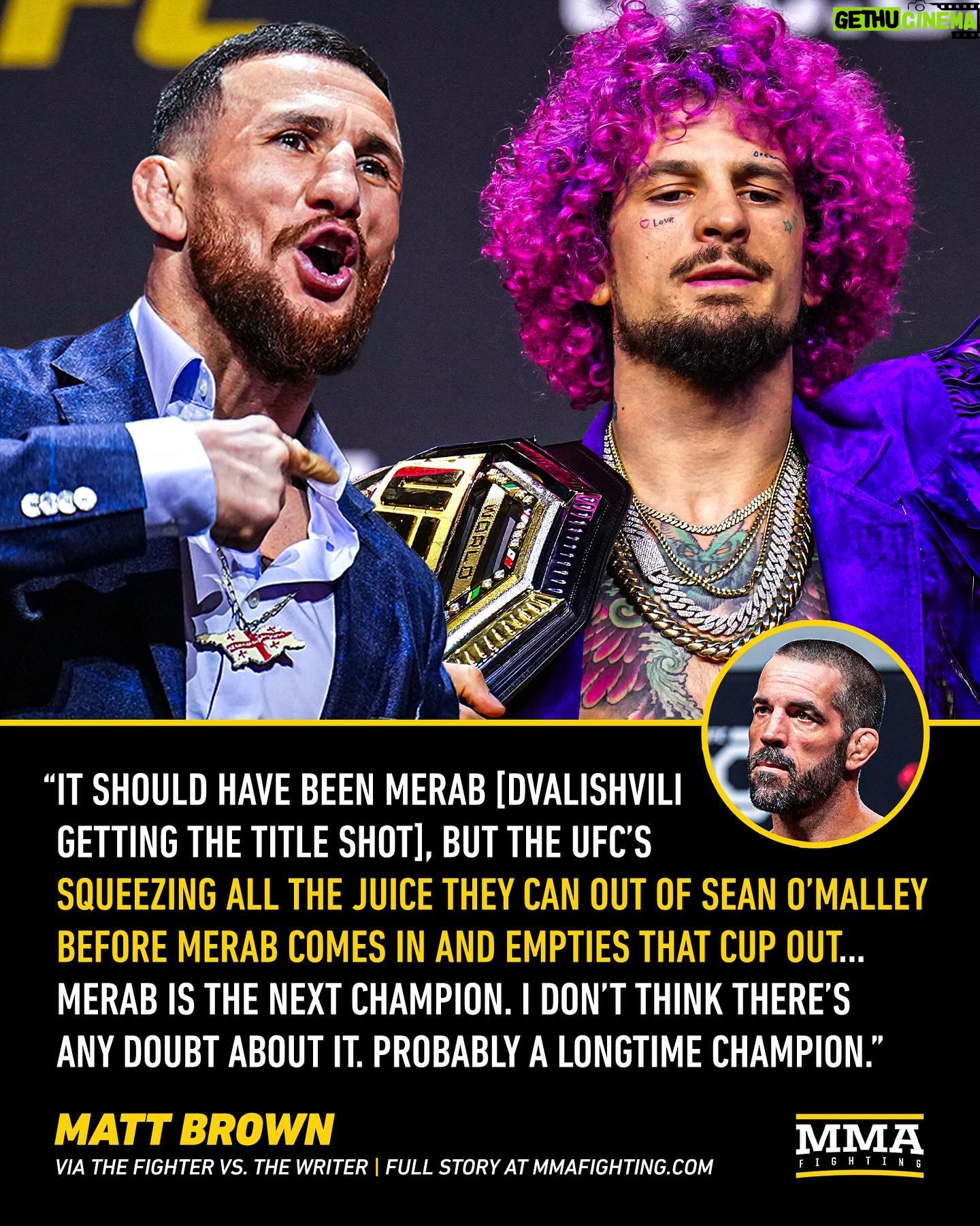 Matt Brown - 10.5K Likes - Do you agree with Matt Brown? 👀