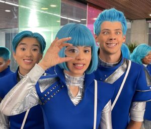 Matt Cornett Instagram - I don’t even have words for this experience. Z3 is out now on Disney  💚💖🧟‍♂️🐺👽📣