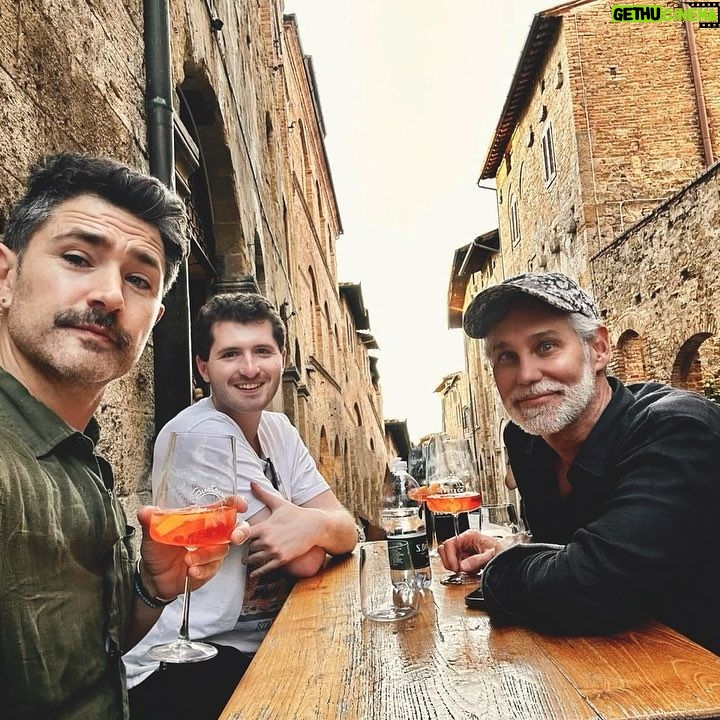 Matt Dallas - 6.1K Likes - Shooting a documentary in Tuscany is not a terrible idea