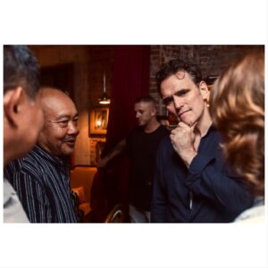 Matt Dillon Instagram - Back in Cambodia to screen City of Ghosts. 20th anniversary of it’s release. Nice to catch up with old friends and new.

2- with the Cambodian maestro./ film maker @rithypanh 
3. With Rithy, Sovichea Cheap, @irene_jacob_  @sellsnick @cambodiainternationalfilmfest
Ph: @sellsnick
