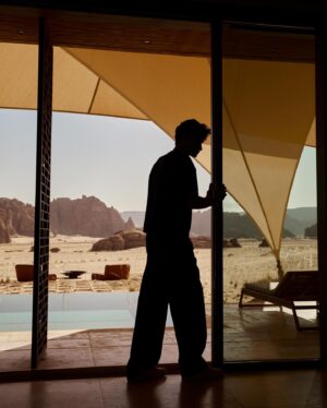 Matt Harnacke Instagram - The beginning of this adventure started like this, what an incredible country Saudi Arabia is. I’m not sure if any of you guys have ever visited? but I couldn’t recommend it more, tomorrow I’ll share my incredible Arabian desert ride.  @alulamoments #AlUlaMoments #RichardMilleAlUlaDesertPolo
WinterPolo# العلا لبولو الصحراء#￼ العلا لبولو الصحراء#AlUlaDesertPolo #Ad