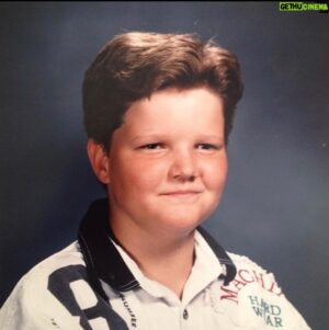 Matt Jones Instagram - 5th grade. That shirt was from Nordstrom. That hair was from LA Looks. That fat was from 2 liter sodas and chips. So many chips.