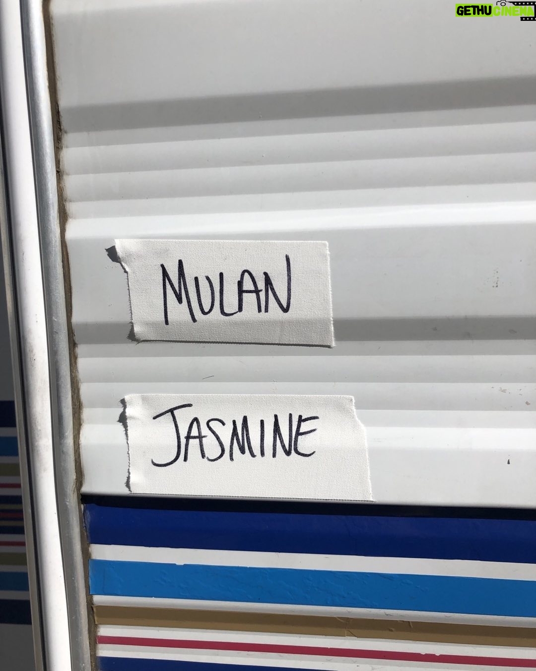Matt Jones - 3.3K Likes - Breaking Bad Behind the scenes photo… While shooting El Camino, in order to keep the cast a secret, @thecharlesbaker and I were named Mulan and Jasmine. I don’t remember who was who. I’m sure @aaronpaul was a princess too I just can’t remember which one.
UPDATE: Aaron confirmed. He and Bryan were Bert and Ernie.
