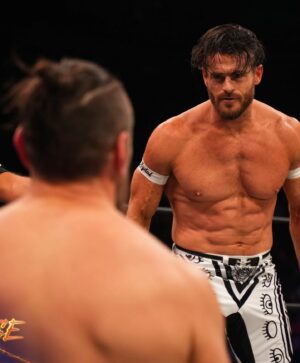 Matt Korklan Instagram - We do it together 👁👁👁 🌵🌵🌵
@allelitewrestling Thanks for all the recent love and support!  There’s always more…

Thank you to @redcon1 and @the_wrestling_lab for helping me get ready for this war.  @tony.donati @yogasault 
@ogoodness125 for the custom gear head to toe.

#aew #sydal #bryandanielson #prowrestling #wrestling #sydalbrothers
