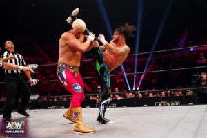Matt Korklan Instagram - Thank you to everyone who watched and supported me and @dantemartin612 against @americannightmarecody and @bigshottylee with @thearnshowpod.

Should we ask Malenko or Jerry Lynn to be our coach?

Or just train together at the #SYDOJO or with @arikcannon, @officialairwolf @yogasault?

Every match I have on @allelitewrestling @aewontnt Dynamite is a career highlight. Thanks to @ogoodness125 for creating my newest jacket and pants!  You are my everything!! 👁👁👁

Thanks to @redcon1 for the suppliments.
Thanks to @wilcoxstrengthinc for the training plan!