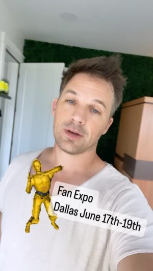 Matt Lanter Instagram - Oh boy oh boy… another LAST MINUTE ADDITION! Just signed on to be at Fan Expo Dallas this weekend June 17th-19th. Come out and say hi. Let’s chat Star Wars, Timeless, Starcrossed, 90210 or even my appearance as Baylor Hautner on Scooby Doo. (Hi @taylorlautner )